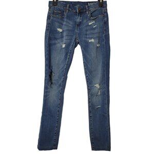 Blank NYC Skinny Classique Distressed/Destroyed Jean 26 34A-7001